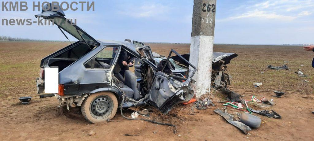 Молодой водитель погиб в аварии на Ставрополье