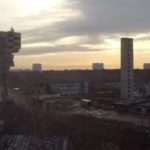 Жители Подмосковья боятся падения огромного элеватора заброшенного завода